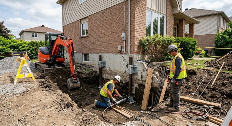 Home Foundation Repair in Bethlehem, CT