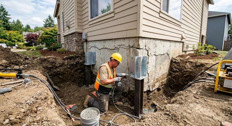 Home Foundation Repair in Glastonbury, CT