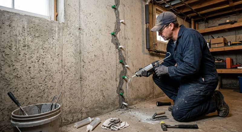 Home Foundation Repair in North Canton, CT