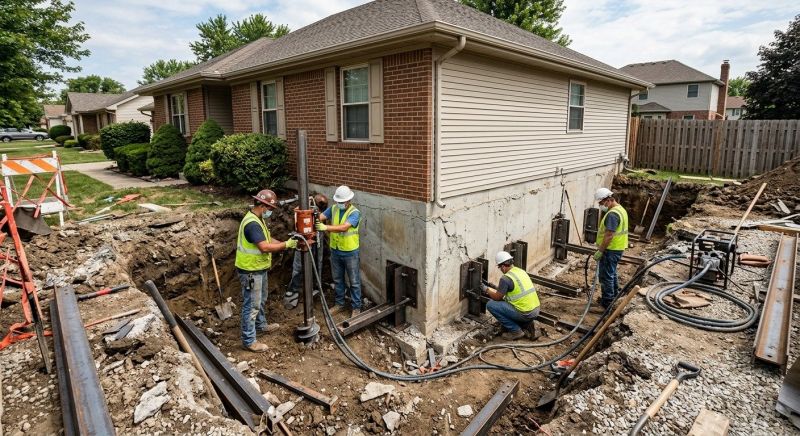 House Foundation Repair in Berlin, CT