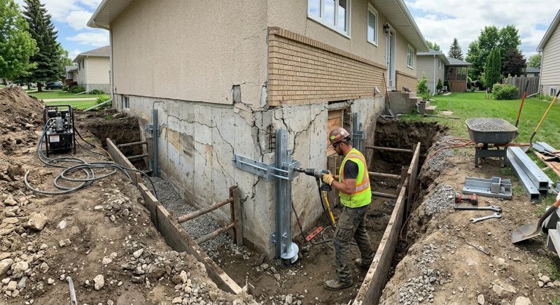 House Foundation Repair in Litchfield County, CT