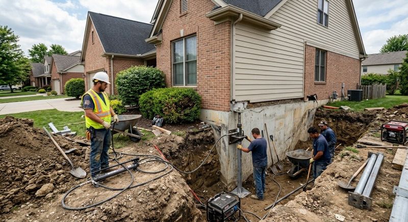 House Foundation Repair in Manchester, CT