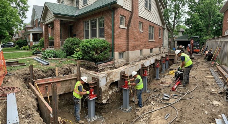 House Underpinning in Bristol, CT