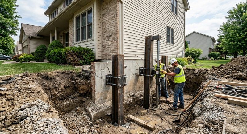 House Underpinning in Bristol, CT