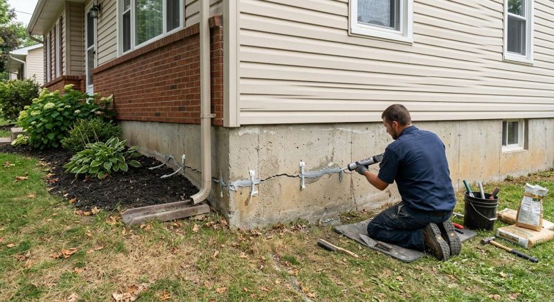 Leaking Foundation Repair in Bristol, CT