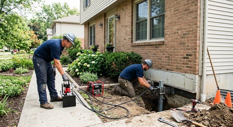 Settling Foundation Service in Manchester, CT