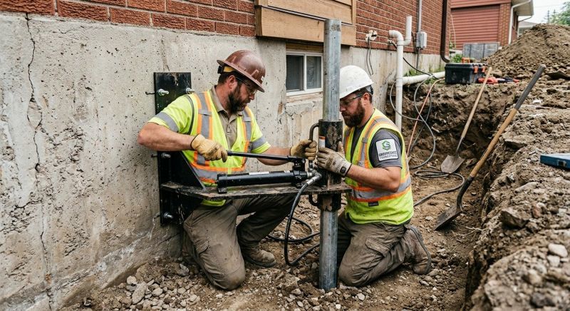 Settling Foundation Service in Northfield, CT