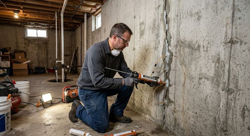 Structural Crack Repair in Bristol, CT