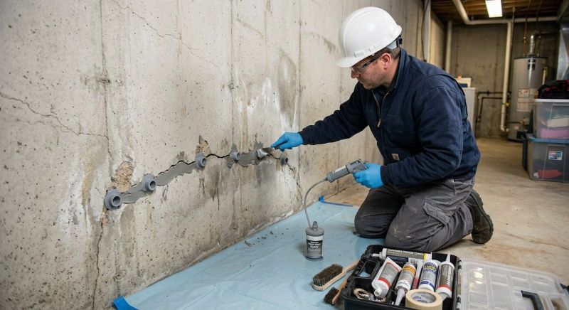 Structural Crack Repair in Bristol, CT