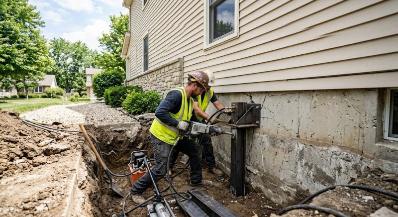 Structural Foundation Repair in Oakville, CT