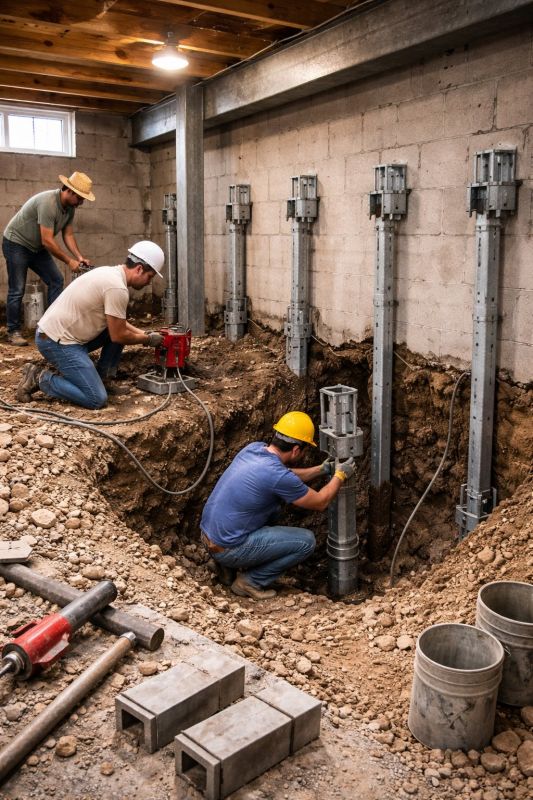 Underpinning Repair in Bristol, CT